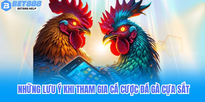 Đá Gà Cựa Sắt Bet88 - Cách Chơi Dành Cho Tân Thủ 9 Nhung luu y quan trong khi tham gia da ga cua sat Bet88 1